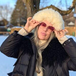 Vintage Shearling Cossack Hat